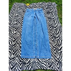 Vintage Y2K GX Jeans Women's 30x32 Blue Grunge Skate Baggy‎ Wide Leg